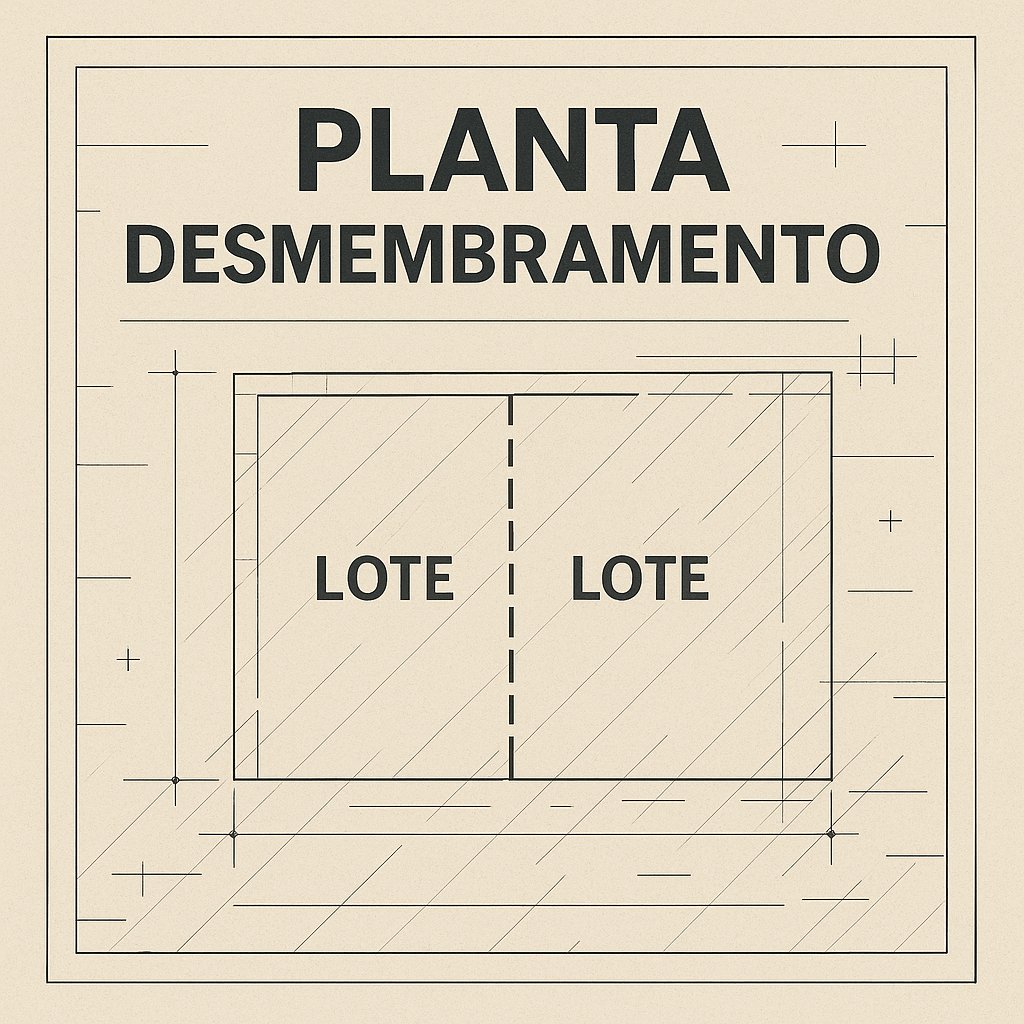 Desmembramento de Terreno - Almeida Imóveis