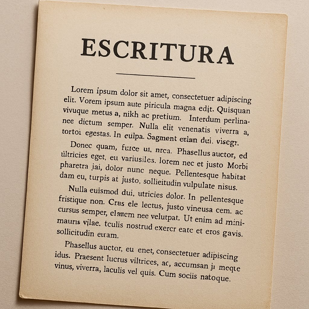 Escritura - Almeida Imóveis